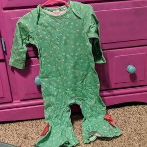 Ricrac and Ruffles Long Sleeve Romper